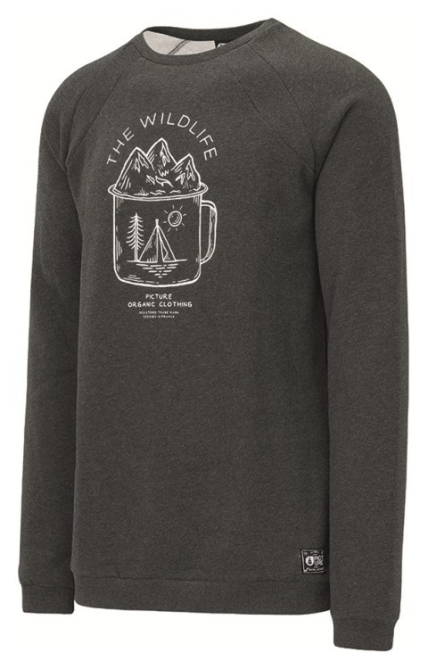 Свитшот Picture Organic Lifer антрацит, MSW230A-XXL