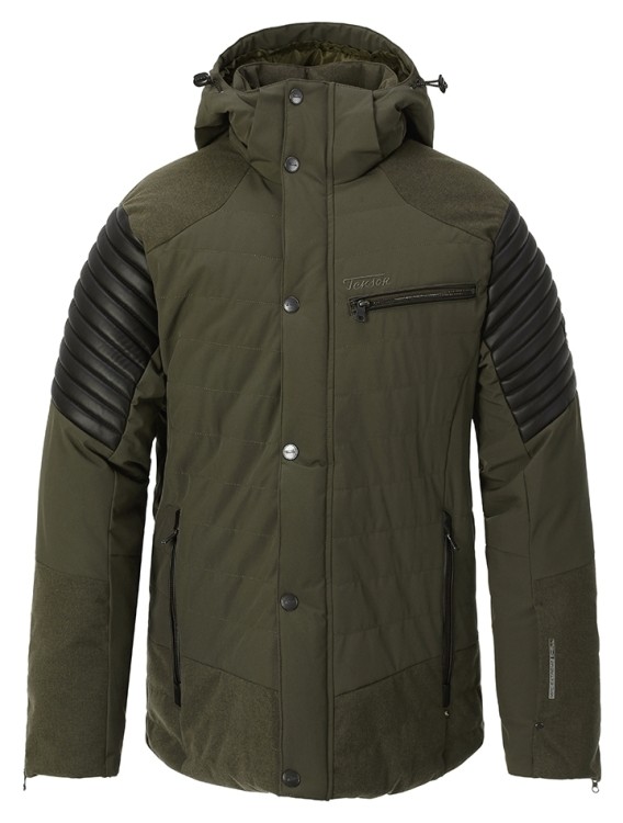 Tenson куртка Coster 2018 khaki-black L, 5012934-790-L