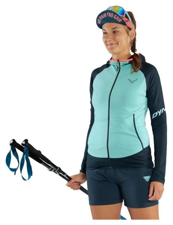Флисовая кофта Dynafit Transalper Light PTC Wmn, GRG_016.002.2394