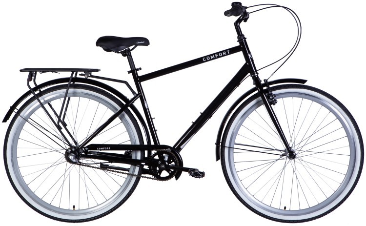 Велосипед ST 28" Dorozhnik COMFORT MALE PH рама-20" чорний 2025, OPS-D-28-457