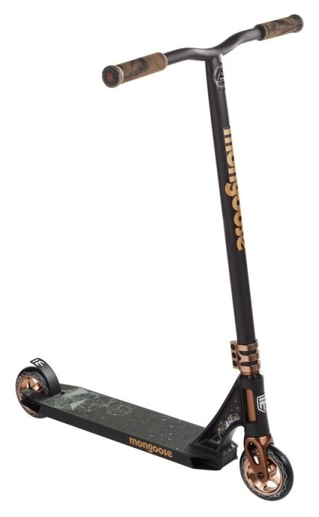 Трюковой самокат Mongoose Rise 110 Expert Freestyle Black, 3137493