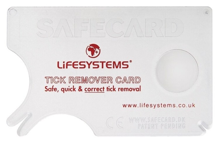 Lifesystems карточка для извлечения клещей Tick Remover Card, 34020