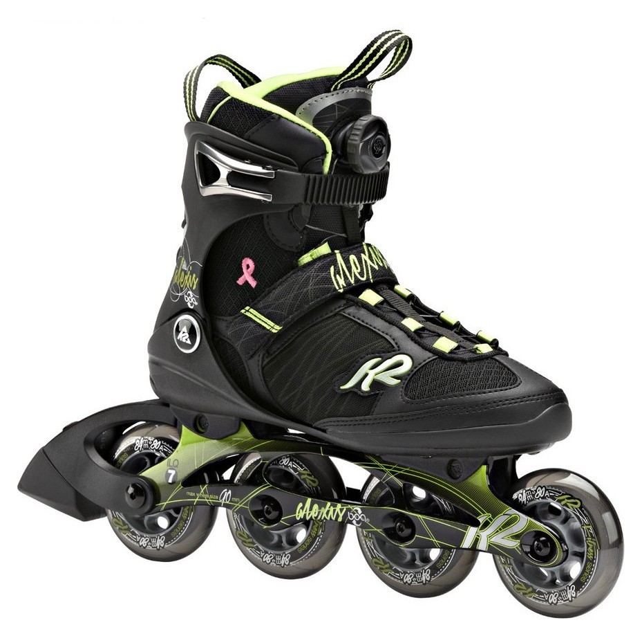 Роликові коньки для дорослих K2 ALEXIS BOA W 40 (9.0US) 260мм Black/lime (3050100) V, RCH_22529