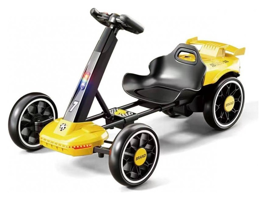 Дитячий електрокар V-18 FORMULA 25 yellow (Жовтий), MRTN_4031