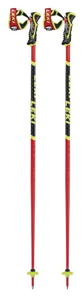 Палиці для гірських лыж Leki WORLDCUP RACING SL 115см Fluorescent red/black/neon yellow (65067481-WRH), RCH_16750
