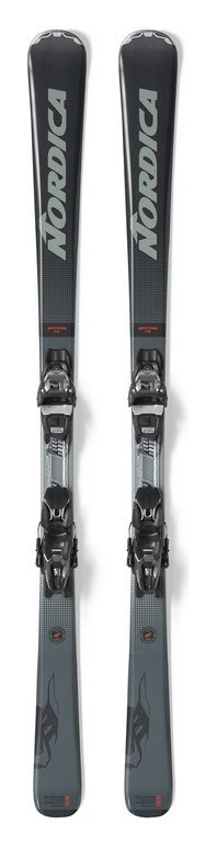 Ліжі гірські комплект Nordica SPITFIRE 75+TP2C-10 FDT 156см Grey/black/white (0A1248SA) WRH, RCH_15842