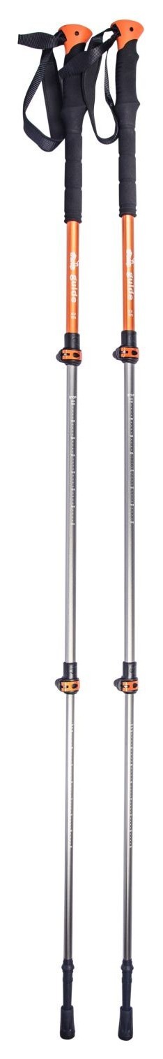 Трекинговые палки Tramp Guide Alu 7075 оранжевый (пара), 