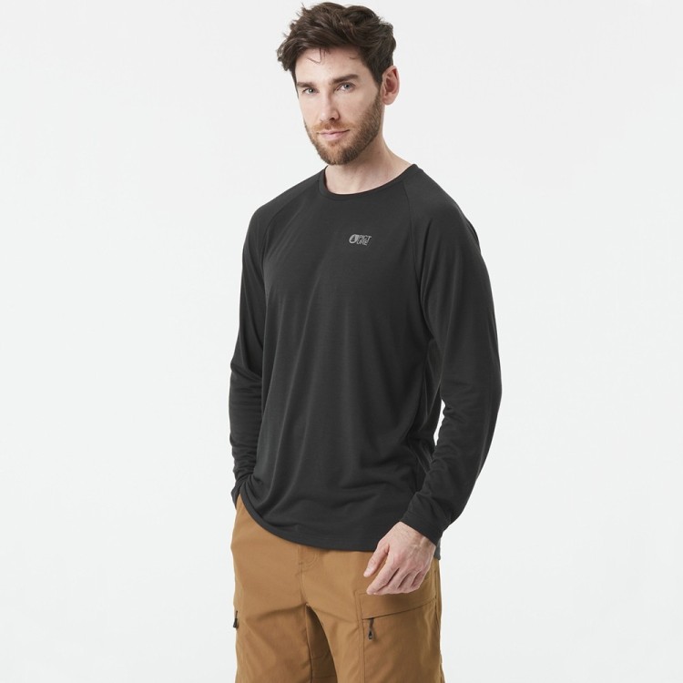 Picture Organic реглан Timont LS black L, MTS1259A-L