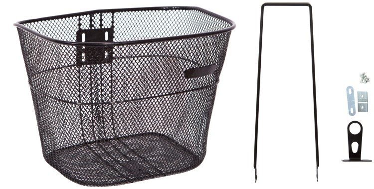 Корзина 24" ST с крепл. под болт М5 340*260*240 H365мм черный; ED TEN009, BSK-24-004