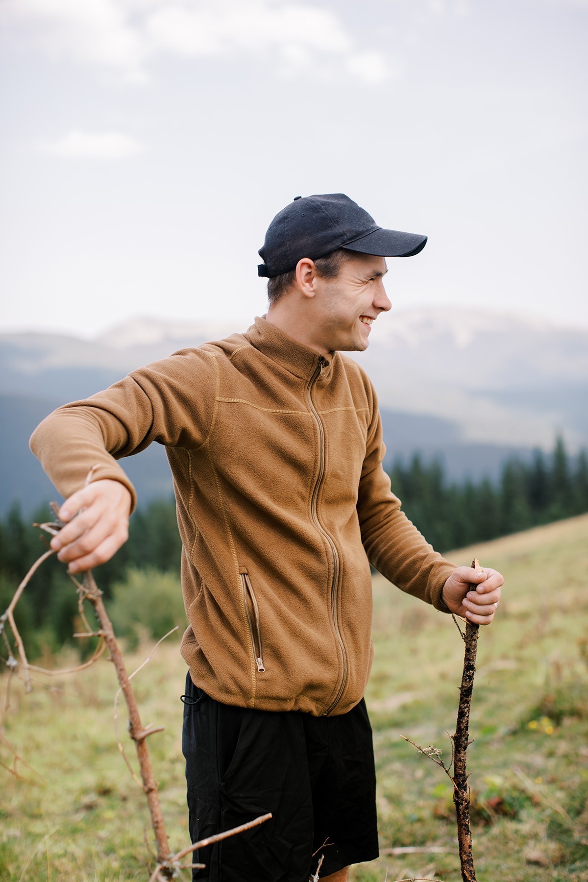 Кофта флісова Tribe Fleece Jacket Full Zip T-KJ-0011-sand, 46, T-KJ-0011-sand-46