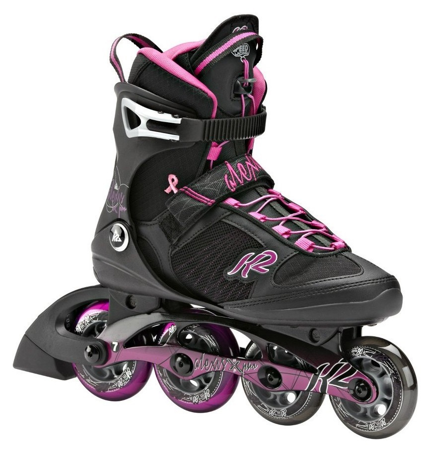 Роликові коньки для дорослих K2 ALEXIS X PRO W 37 (7.0US) 240мм Black/purple (3040101) V, RCH_22519