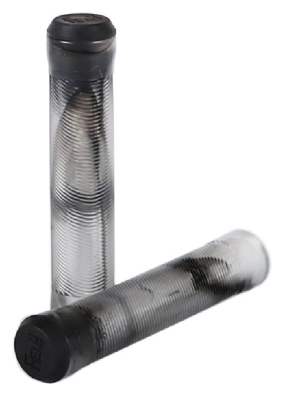 Грипсы Fiend Flangeless Team прозрачно-черные, VELD_GR-202BLK