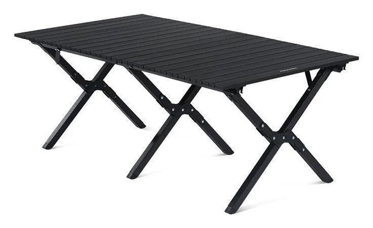Розкладний стіл великий Naturehike CNK2300JU010, алюміній, чорний, FNR_6976023929007