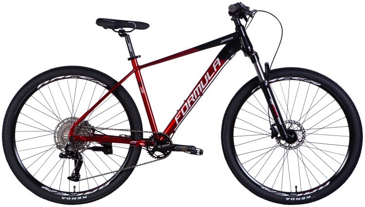 Велосипед AL 29" Formula ZEPHYR EXPERT HDD рама-19" чорно-червоний 2025, OPS-FR-29-395