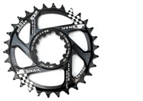 Звезда-неслучайка к шатуну NW AL 30T GXP (SRAM) offset 6mm SNAIL (черн.)