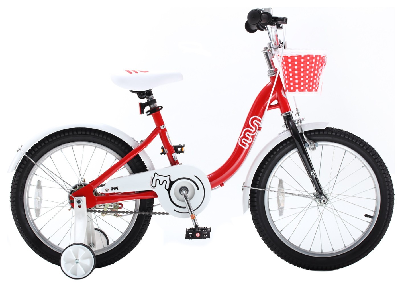 Велосипед дитячий RoyalBaby Chipmunk MM Girls 14", OFFICIAL UA, червоний, CM14-2-red