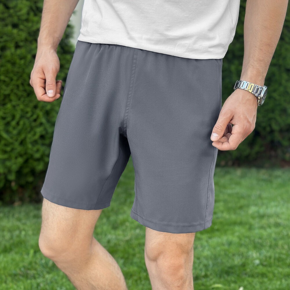 Плавальні шорти чоловічі темно-сірі Pobedov Vocation Dark Gray, POB_00000006444