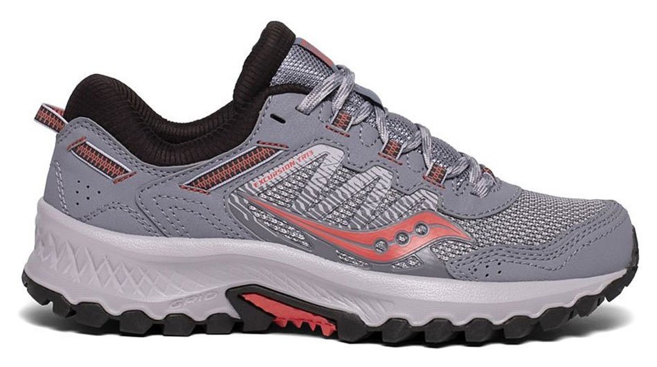 Женские кроссовки Saucony EXCURSION TR13 W 39 (8.0US) Grey/coral (10524-5s) O, RCH_13060