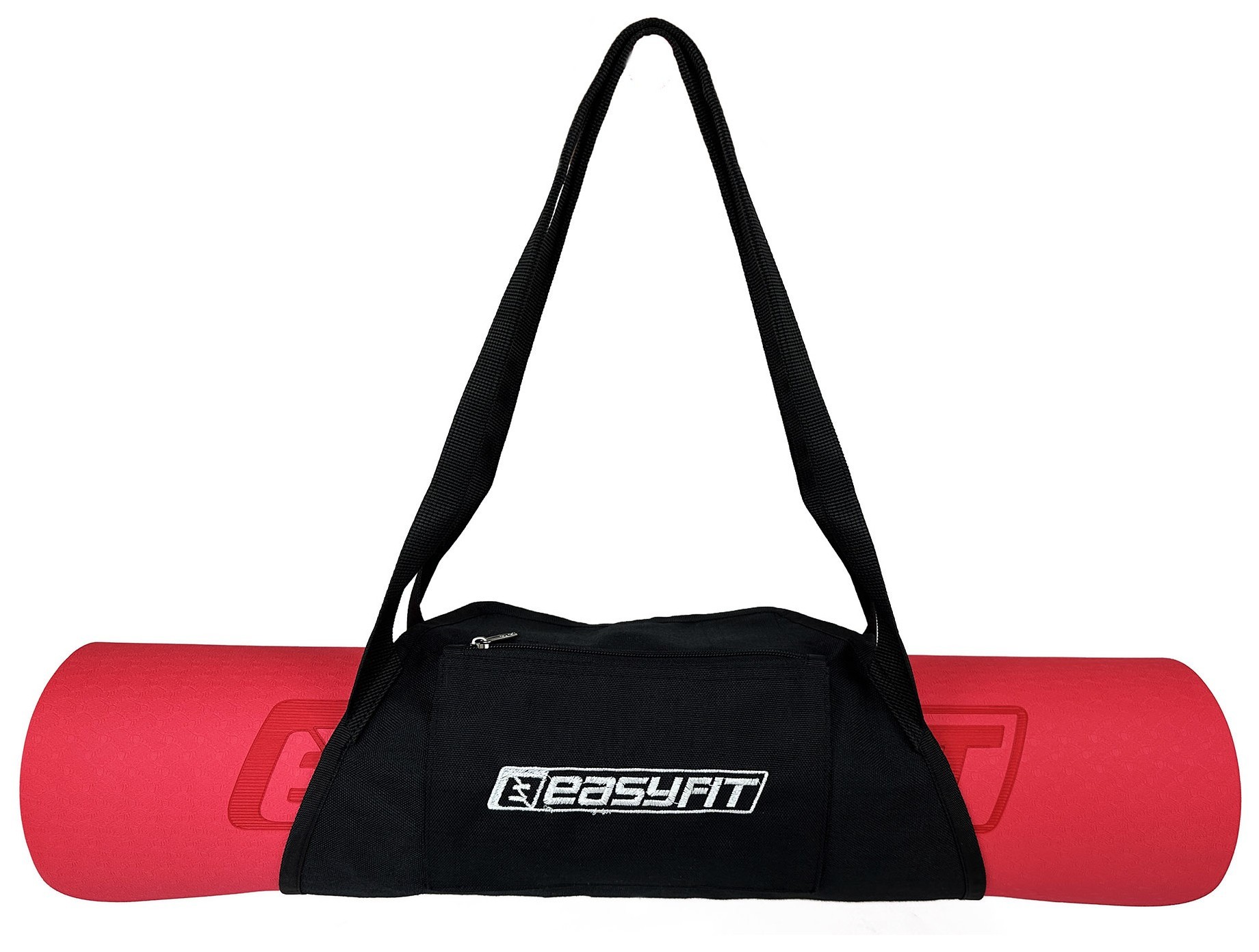 Сумка-переноска EasyFit для йога-килимка Чорна, EFIT_EF-YB38-Bk