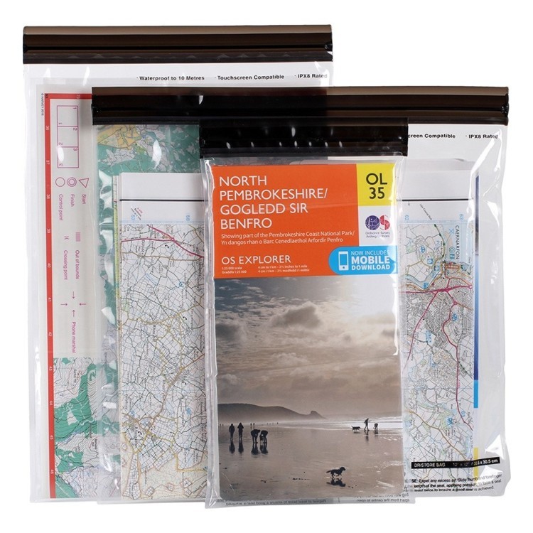 Комплект чохлів Lifeventure DriStore LocTop Bags Maps, 59240