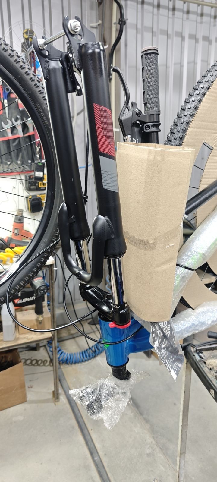 Велосипед уцінений AL 29" Formula THOR DD CS рама-21" синій з зеленим 2026, STK-FR-29-288