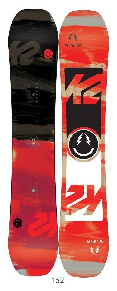 Сноуборд K2 WWW 152 Black/red/white (11A0017), RCH_20443