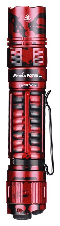 Фонарь тактический Fenix PD36R Pro RED, FNR_PD36RPRORED