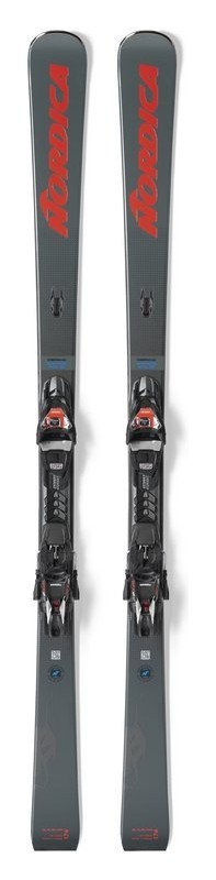 Ліжі гірські комплект Nordica DOB.SPITF.76 PRO+TPX12 FDT 168см Grey/red/black (0A124100) WRH, RCH_15814