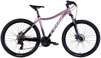 Велосипед AL 27,5" Leon XC LADY 105 DD CS рама-18" рожевий з чорним 2025