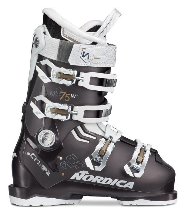 Черевики гірськолижні Nordica THE CRUISE 75 W 40 (255мм) Black p./white/bronze (05065200-WRH), RCH_17107