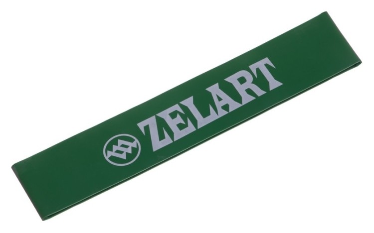 Лента сопротивления LOOP BANDS Zelart FI-8228-4 (500x50,8x0,9мм, жесткость М), зеленая, 9482231