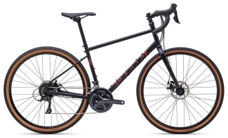 Велосипед 27,5" Marin FOUR CORNERS рама - S 2023 Satin Black/Red