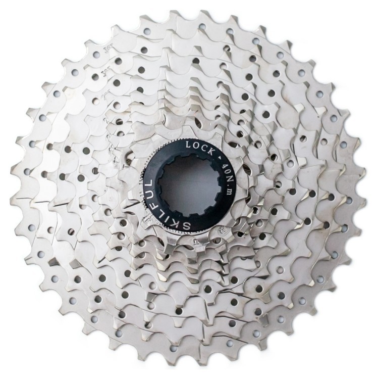 Кассета 10-к SkilFul CS-M510 11-36T никелированная, CAS-043