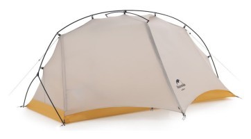 Намет надлегкий одномісний Naturehike NH21ZP003, сіро-жовтий