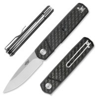 Нiж складаний Firebird FH927-CF чорний карбон