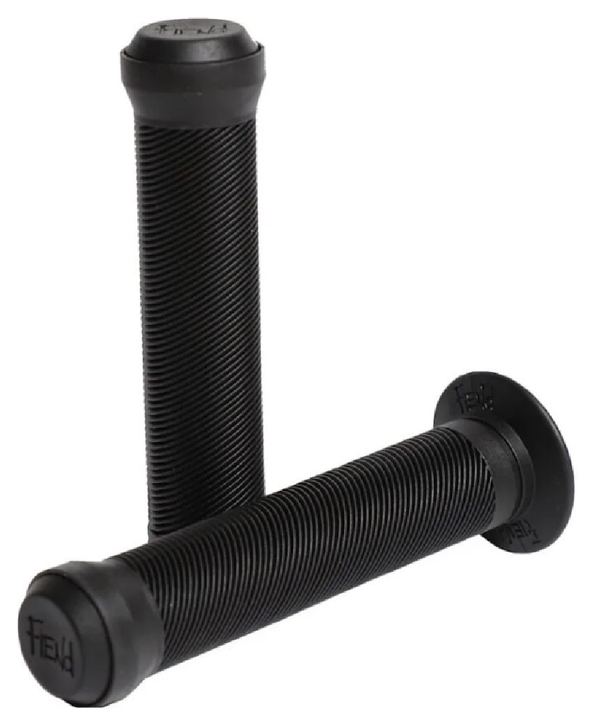 Грипсы Fiend Flanged Team черные, VELD_GR-100BLK