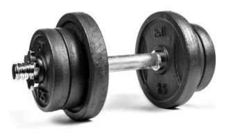 Металева набірна гантель RN-Sport 11 кг (RN_QTR11)