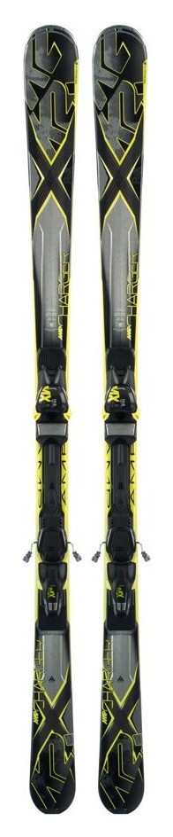 Ліжі гірські комплект K2 AMP Charger+MOD 12.0 MX 172см Grey/black/yellow (1030001.120.1+1031002.120.1), RCH_17574