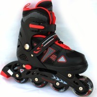 Ролики раздвижные (р39-42) (мод0014) Bavar Sport (красный)