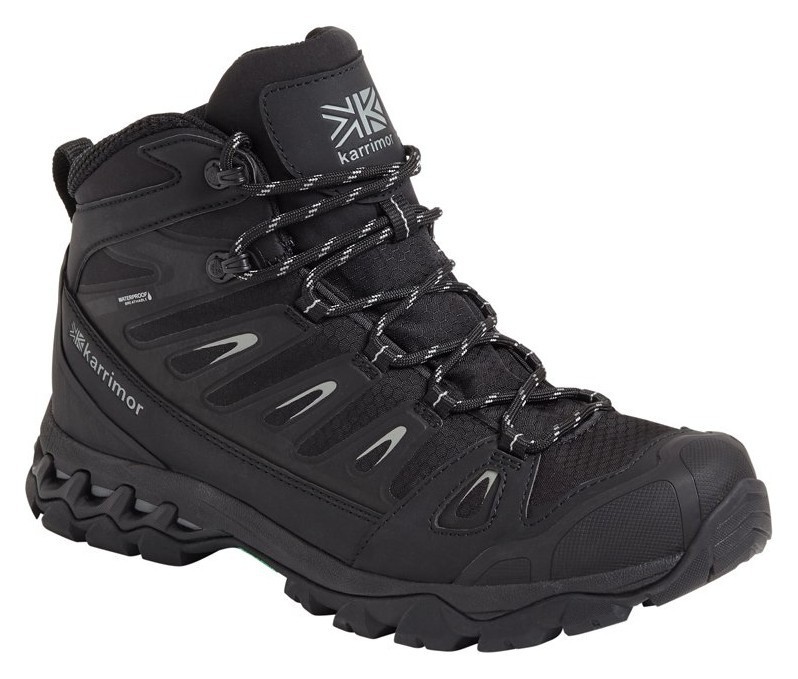 Ботинки трекинговые мужские Karrimor PUMA MID WEATHERTITE M 44 (10.0UK) Black (K1018-BLK), RCH_11580
