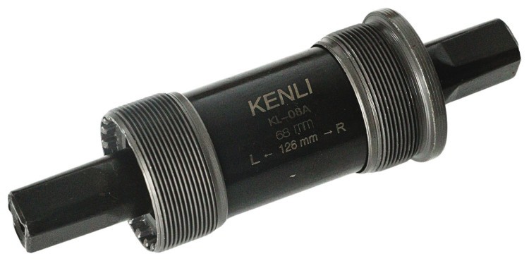 Картридж каретки 126  x 68мм мм під квадрат Kenli KL-08A чорний, BBC-119