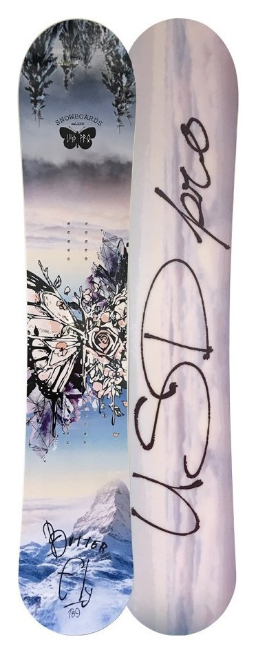 Сноуборд USD Pro BUTTERFLY 149 Grey/Blue (USB17W2P), RCH_20890