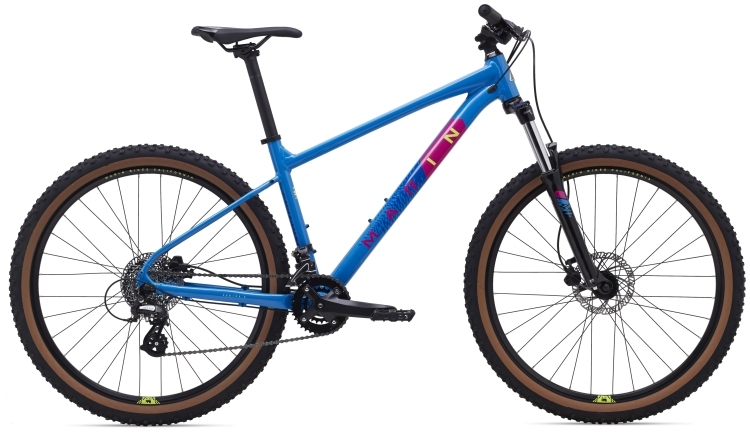 Велосипед 29" Marin BOBCAT TRAIL 3 рама - L 2024 Gloss Bright Blue/Dark Blue/Yellow/Magenta, SKD-44-57