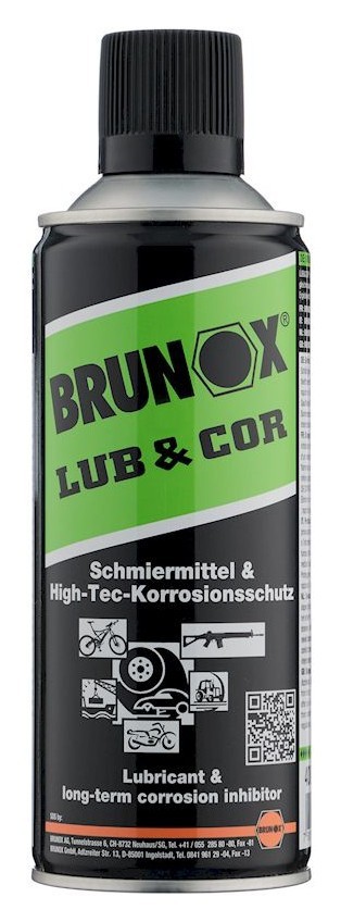 Мастило і консервація зброї, помпа Brunox Lub & Cor 400ml, FNR_BRG040LUBCOR