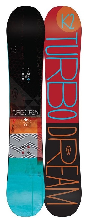 Сноуборд K2 TURBO DREAM 162 Black/multicolor (1150015) O, RCH_20438