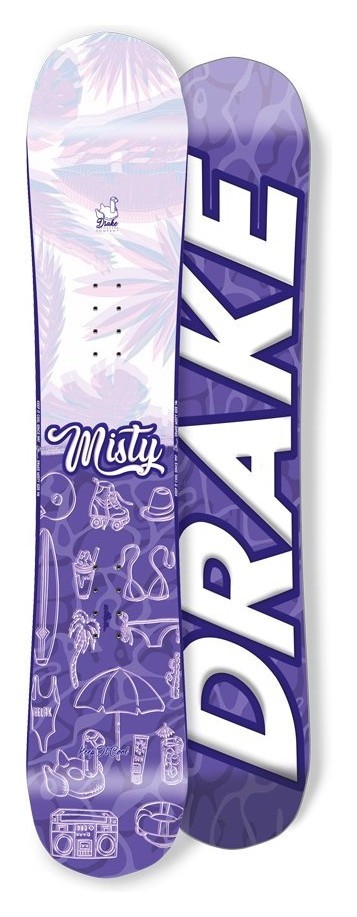 Сноуборд Drake Misty 150 Violet/white (76221041), RCH_20051