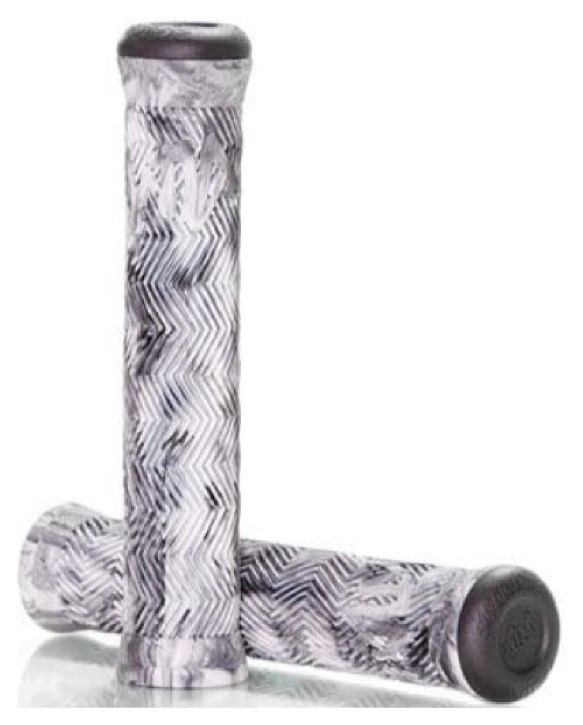 Гріпси Volume VLM Team, Flangeless, 150мм. чорно-білі, VELD_V1111BKWHT