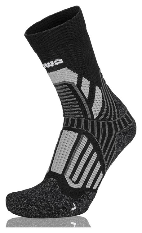 LOWA носки Mountaineering black-grey 41-42, LS5300-9930-41-42