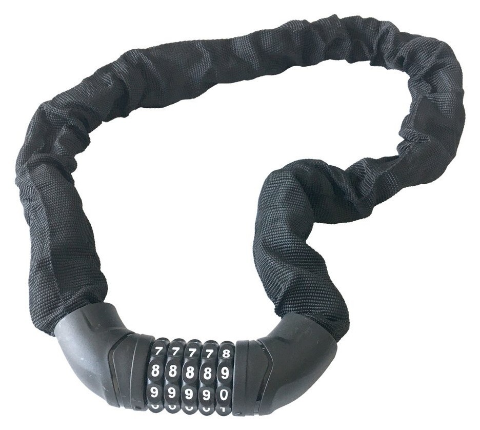 Замок для велосипеда Tempesta DIGI CHAIN Black (FSD-LK127018), RCH_14331