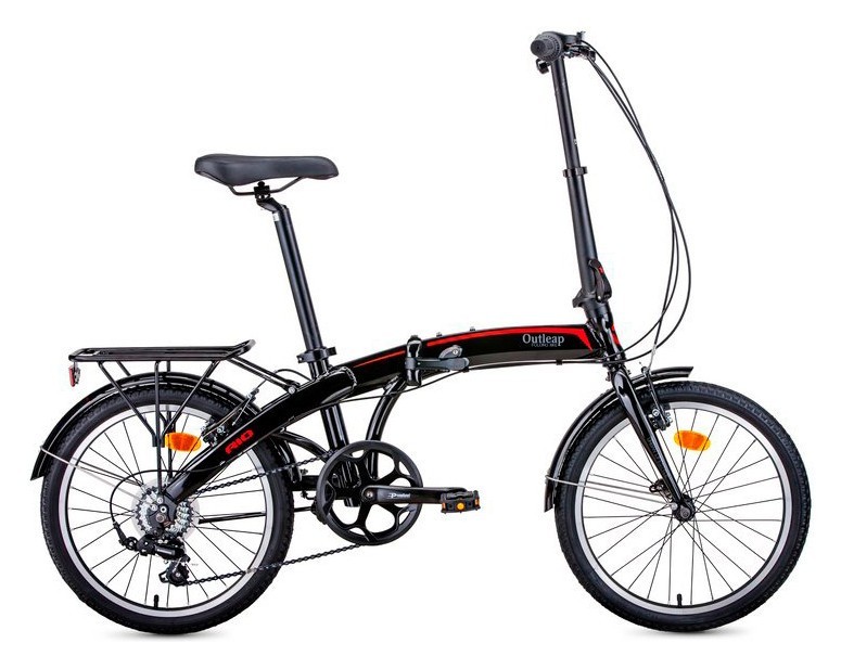 Велосипед Outleap Rio 20" M Black Red, RCH_9619